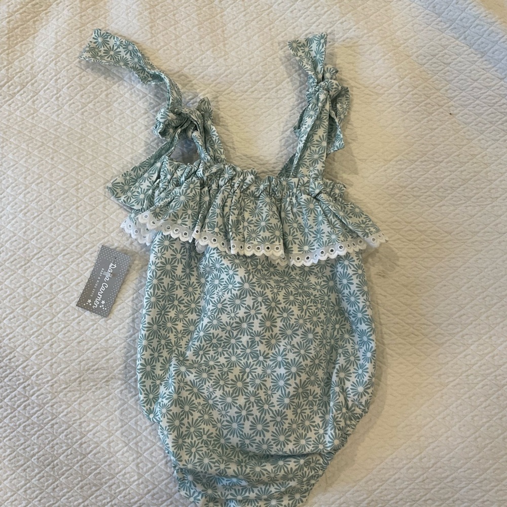 Dona Carmen bubble onesie NWT